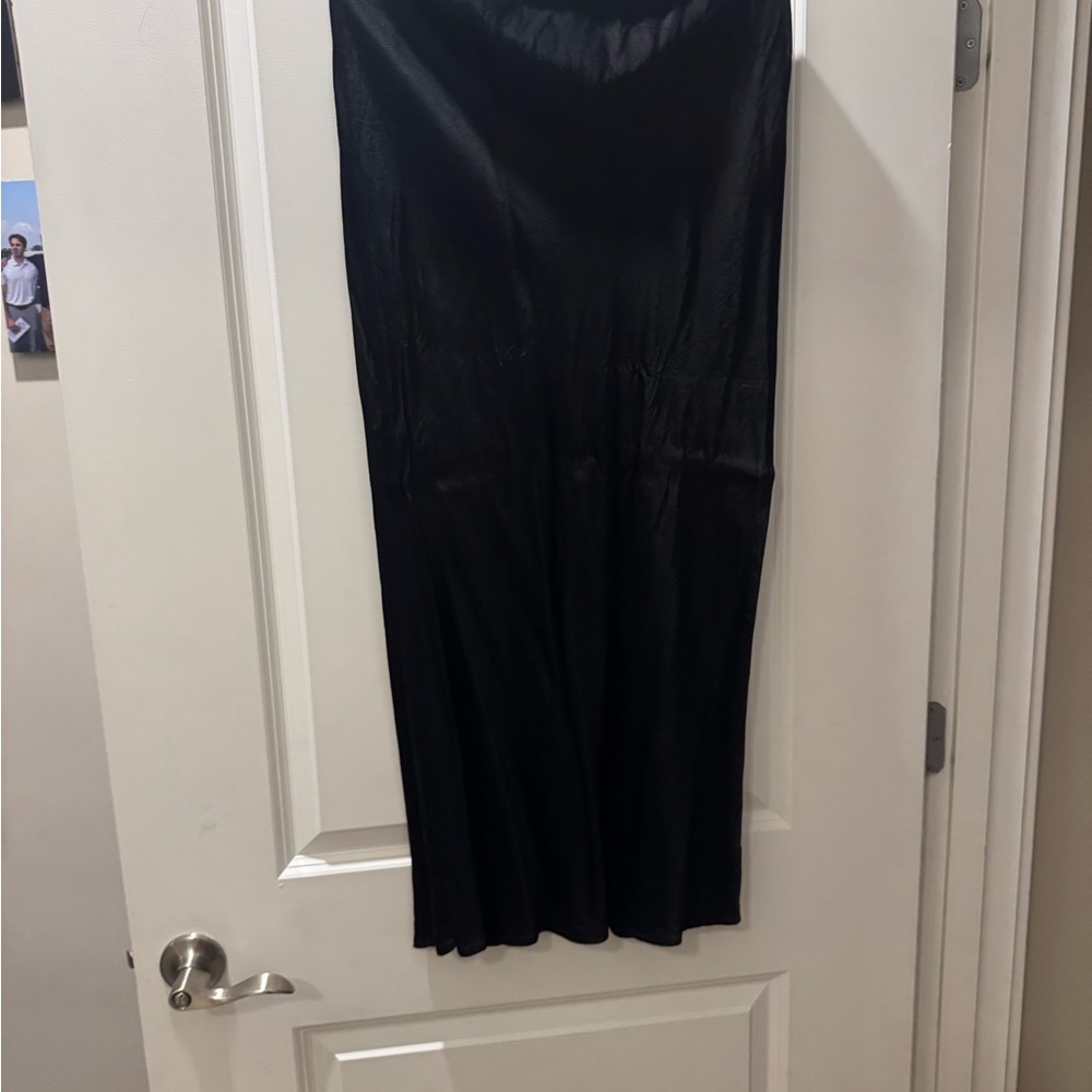 Anthropologie Black Maxi Skirt